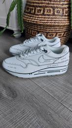 Nike Air Max 1 Thinker Schematic Sketch White 40 NEW, Wit, Nieuw, NIKE, Ophalen of Verzenden