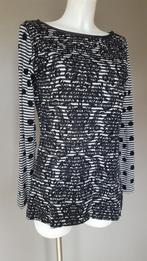 top Save the Queen - NIEUW! - franse lelie - fluweel - M/L, Zwart, Maat 42/44 (L), Nieuw, Lange mouw