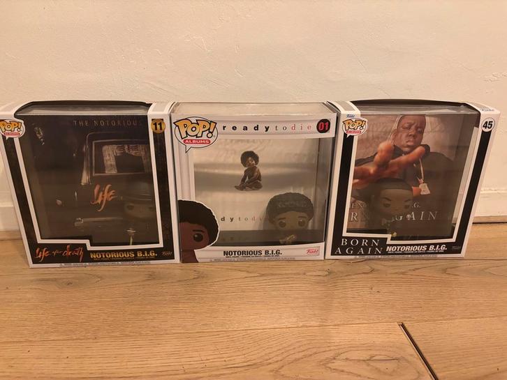 Notorious BIG Funko Albums Set - SEALED | COMPLETE SET, Verzamelen, Poppetjes en Figuurtjes, Nieuw, Ophalen of Verzenden