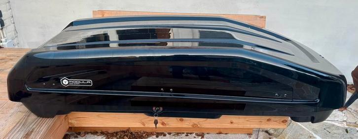 Te koop: Modula 470 liter dakkoffer., Auto diversen, Dakkoffers, Zo goed als nieuw, Ophalen