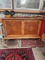 Antieke wortelhout dressoir audiomeubel Queen ann, Ophalen, 25 tot 50 cm