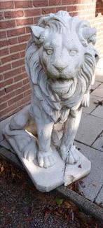 Betonnen tuinbeeld leeuw, Tuin en Terras, Tuinbeelden, Ophalen, Gebruikt