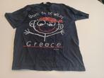 T-Shirt uit Greece XL, Ophalen of Verzenden, Maat 56/58 (XL), Zwart, Greece