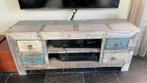 Tv meubel - indonesische stijl - in prijs verlaagd!, Huis en Inrichting, Ophalen, 100 tot 150 cm, Zo goed als nieuw, Minder dan 100 cm