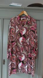 Zhenzi roze/wit/bruine tuniek/lange blouse, maat 42/44, Kleding | Dames, Blouses en Tunieken, Zhenzi, Verzenden, Maat 42/44 (L)