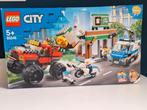 Lego 60245 Politie monster truck overval, Kinderen en Baby's, Speelgoed | Duplo en Lego, Ophalen of Verzenden, Gebruikt, Complete set