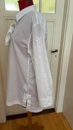 MARCCAIN witte blouse, mt 5, Kleding | Dames, Blouses en Tunieken, Ophalen of Verzenden, Zo goed als nieuw, Maat 46/48 (XL) of groter