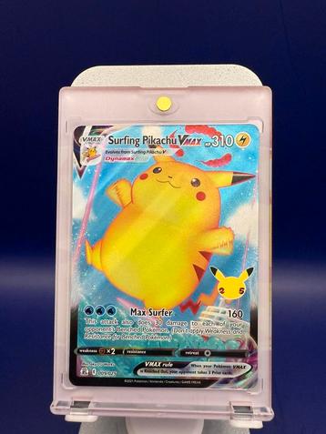 Surfing Pikachu VMAX 009/025 - Full Art Holo!  beschikbaar voor biedingen