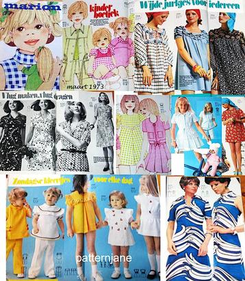 Marion vintage patronen - jaren 70 1973 1974 en 1975 beschikbaar voor biedingen