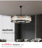 Nieuwe luxe hanglamp, Huis en Inrichting, Lampen | Hanglampen, Minder dan 50 cm, Nieuw, Metaal, Ophalen
