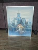 W.Bonsall skyline, Ophalen, Minder dan 50 cm, Zo goed als nieuw, Schilderij