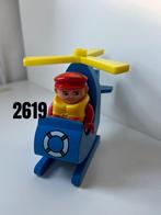 Lego Duplo 2619 - Helicopter vintage, Ophalen of Verzenden, Gebruikt, Duplo