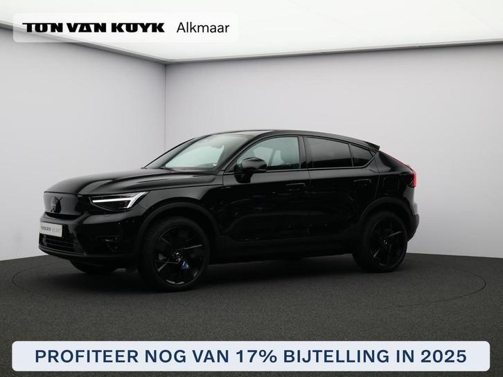 Volvo EC40 Single Motor Extended Range Ultra Black Ed. 82 kW, Auto's, Volvo, Bedrijf, Te koop, Overige modellen, 360° camera, ABS