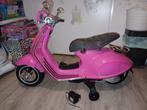 Roze  kinder vespa scooter, Kinderen en Baby's, Speelgoed | Buiten | Accuvoertuigen, Ophalen, Zo goed als nieuw