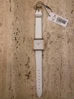 Cluse La Tétragone Nieuw Goud/Wit, Sieraden, Tassen en Uiterlijk, Horloges | Dames, Overige merken, Leer, Verzenden, Polshorloge