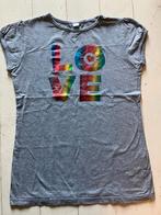 Grijs shirt LOVE 170 176, Ophalen of Verzenden, Gebruikt, Meisje, Shirt of Longsleeve