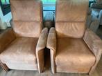 2x relaxfauteuils te koop, Huis en Inrichting, Fauteuils, Overige materialen, Gebruikt, Minder dan 75 cm, Ophalen of Verzenden