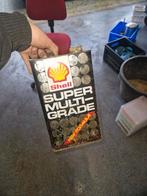 Vintage olie blik van shell, Verzamelen, Blikken, Ophalen of Verzenden, Gebruikt, Overige