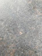10 m2 graniet Coffee brown leather finish 10,00 per/m2, Ophalen, 60 cm of meer, Graniet, 60 cm of meer