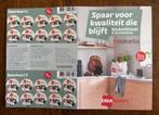 Deka zegels - Brabantia Keukenlinnen/accessoires - 2 kaarten, Verzamelen, Dekamarkt, Ophalen of Verzenden