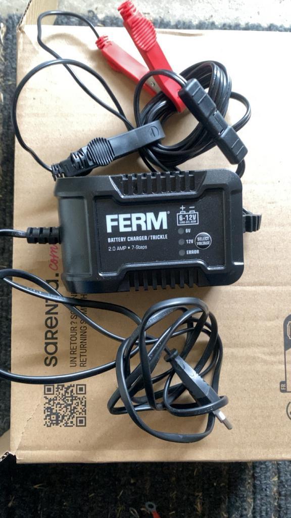 Ferm accu lader, Auto-onderdelen, Accu's en Toebehoren, Ophalen of Verzenden