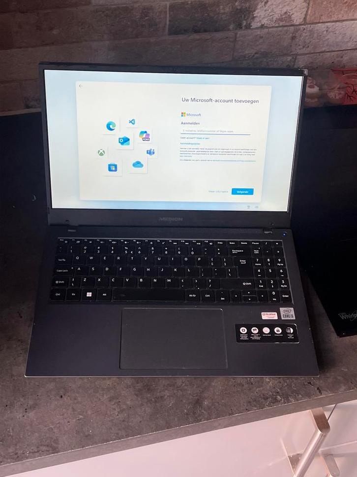 Medion Akoya E15415 (MD 62478) laptop., Computers en Software, Chromebooks, Gebruikt, 8 GB, 256 GB of meer, Qwerty, Ophalen of Verzenden