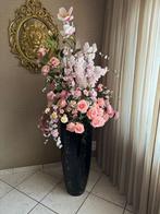 vaas met kunststuk 195cm hoog/nieuw!, Huis en Inrichting, Ophalen, Woondecoratie eindhoven, Nieuw, Woondecoratie eindhoven