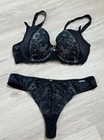 Hunkemöller Lingerieset 75D/M, Verzenden, Zwart, Setje