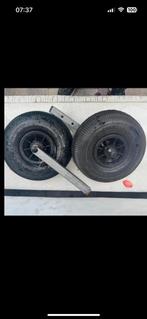 2 wielen voor transport viskist, Watersport en Boten, Hengelsport | Witvissen, Ophalen of Verzenden, Zo goed als nieuw, Overige typen