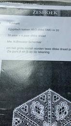 KLEEDJES KANT KLOSSEN 6 PATRONEN, Hobby en Vrije tijd, Kantklossen, Ophalen of Verzenden, Zo goed als nieuw, Patronen