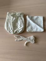 Bruids Tasje met Zakdoek & Handschoentjes - Wit, Kleding | Dames, Trouwkleding en Trouwaccessoires, Ophalen of Verzenden, Zo goed als nieuw