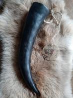 Hoorn landelijk boho decohoorn zwart L25 Countryfield Nieuw, Ophalen of Verzenden, Nieuw
