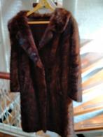 Bontjas en bontmuts, Kleding | Dames, Jassen | Winter, Ophalen, Zo goed als nieuw, Maat 36 (S), Bruin