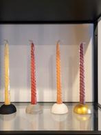 kaarsen twist 25 cm hoog, Ophalen of Verzenden, Nieuw, Overige materialen, Minder dan 25 cm