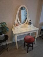 Ikea Hemnes kaptafel met spiegel, Ophalen, Gebruikt, 100 tot 150 cm, Hout