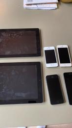1x iPhone 4  2x iPhone 5 2x iPad 2 1x iPhone 8, Telecommunicatie, 32 GB, 70 %, Gebruikt, Zonder abonnement