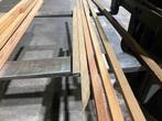 Hardhout–Cumaru–palen–regels-piketpaal-schutting-40x40 mm, Ophalen, Palen, Nieuw, Hardhout