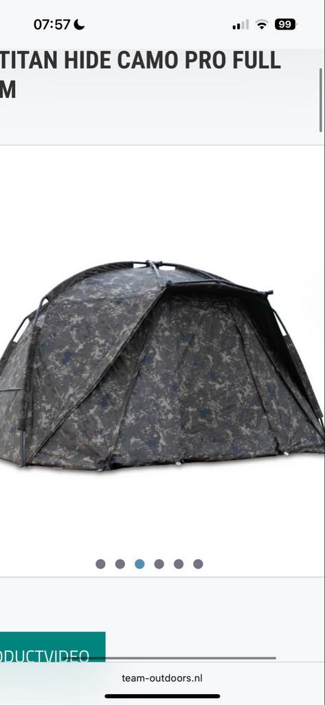 Nash Titan Hide Camo Pro Complete Set, Caravans en Kamperen, Tenten, tot en met 2, Nieuw, Ophalen of Verzenden