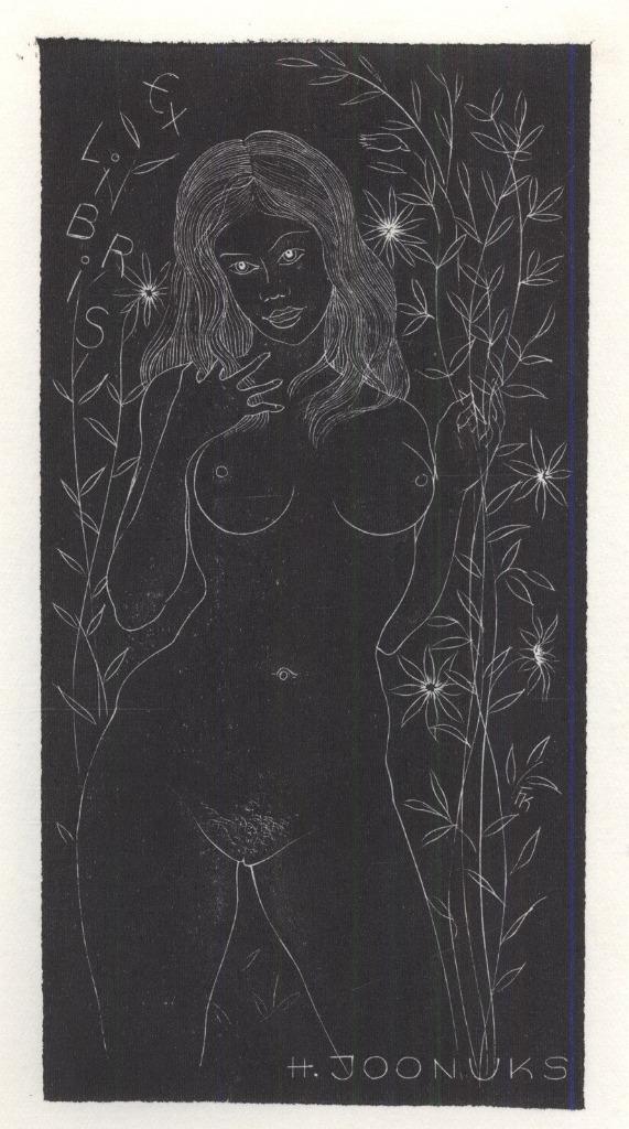2061 Ex Libris Duitsland : Fritz Kühn, z.j., Antiek en Kunst, Kunst | Etsen en Gravures, Verzenden