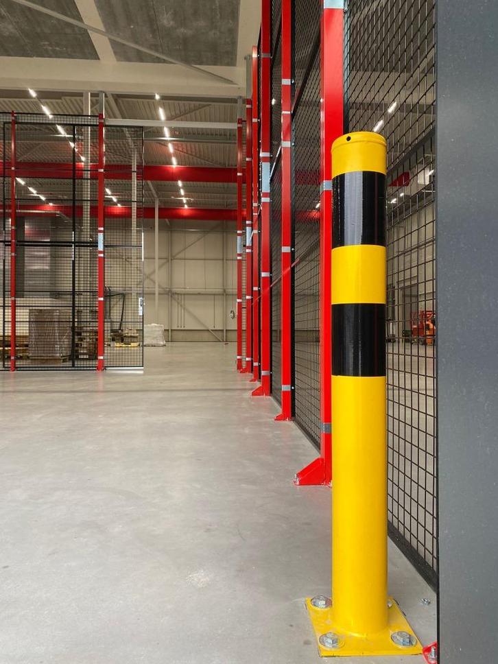 Rampalen aardebaan en voetplaat op voorraad, Doe-het-zelf en Verbouw, Metalen, Nieuw, Ophalen