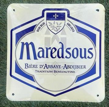 Emaille bord Maredsous 40x40cm beschikbaar voor biedingen