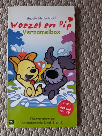 Woezel en pip verzamelbox animatieserie deel 1 en 2  Verzame beschikbaar voor biedingen