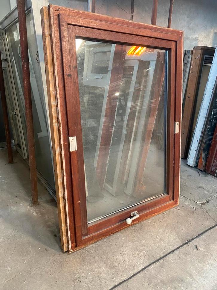 Raamkozijn (B110xH150) Dubbelglas, Doe-het-zelf en Verbouw, Glas en Ramen, Gebruikt, Gevelraam of Ruit, 120 tot 160 cm, 80 tot 120 cm