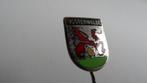 Oosterwolde gemeente wapen speld, geëmailleerd., Verzamelen, Speldjes, Pins en Buttons, Verzenden, Gebruikt, Merk, Speldje of Pin