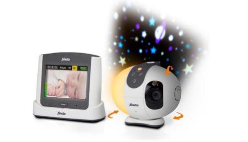 Alecto Babyfoon camera, sterrenhemelprojector, lampje muziek, Kinderen en Baby's, Babyfoons, Zo goed als nieuw, 100 tot 250 meter
