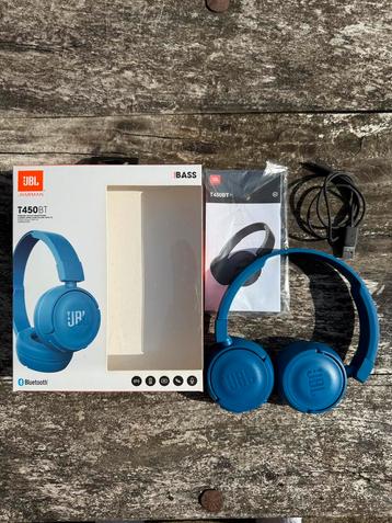 JBL T450BT Koptelefoon Blauw! beschikbaar voor biedingen