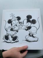 Mickey en minnie canvas, Huis en Inrichting, Ophalen, Gebruikt