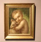 Mooi 19e eeuws olieverfschilderij, Ophalen of Verzenden