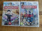 Monopoly en Monopoly Streets voor Nintendo Wii, Spelcomputers en Games, Games | Nintendo Wii, Overige genres, Ophalen of Verzenden