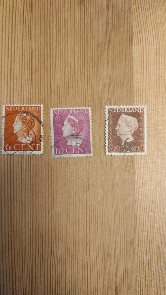 Nederlandse Postzegels - Koningin Wilhelmina, Postzegels en Munten, Postzegels | Nederland, Gestempeld, T/m 1940, Ophalen of Verzenden